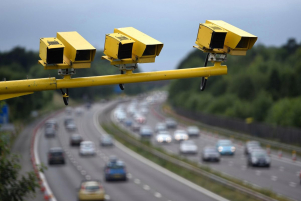 Motorway Average Speed Safety Camera